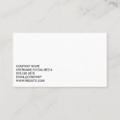 graafmachine | vuilniswagen | grond visitekaartje (Achterkant)