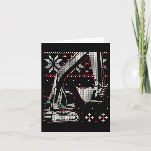 Graafmachinebestuurder shirt  kaart (Voorkant)