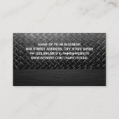 Graafmachines | Staal Visitekaartje (Achterkant)