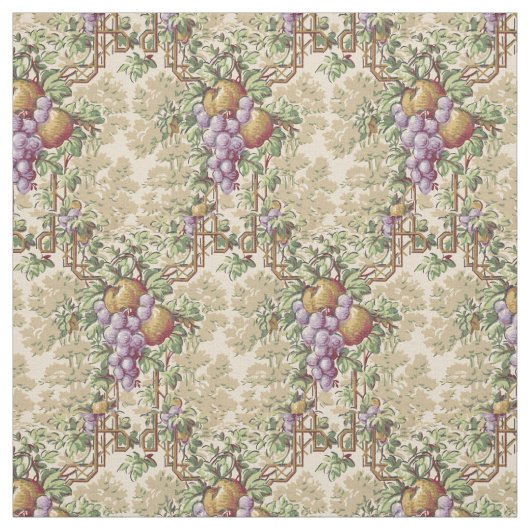 graafschap en fruittuin Trellis Pattern Stof (Swatch)