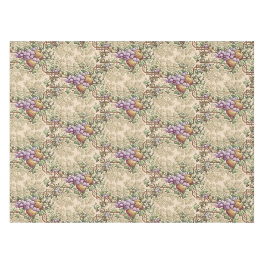 graafschap en fruittuin Trellis Pattern Tafelkleed (Voorkant (Horizontaal))