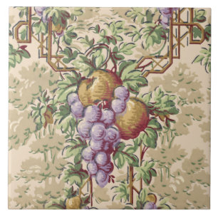 graafschap en fruittuin Trellis Pattern Tegeltje