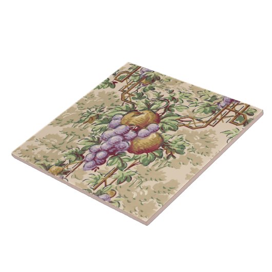 graafschap en fruittuin Trellis Pattern Tegeltje (Zijkant)