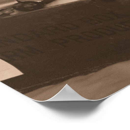 graafschap Fair Blue Ribbon First Prize Fruit in S Poster (Hoek)