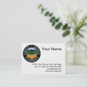 Graafschap Oranje Seal Visitekaartje (Staand voorkant)