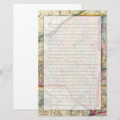 graafschap van de staten van New York Briefpapier (Voorkant / Achterkant)