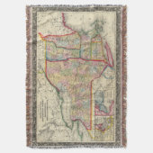 graafschap van de staten van New York Deken (Voorkant Verticaal)