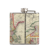 graafschap van de staten van New York Heupfles (Achterkant)