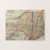 graafschap van de staten van New York Legpuzzel (Horizontaal)