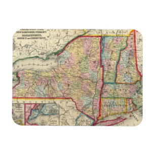 graafschap van de staten van New York Magneet