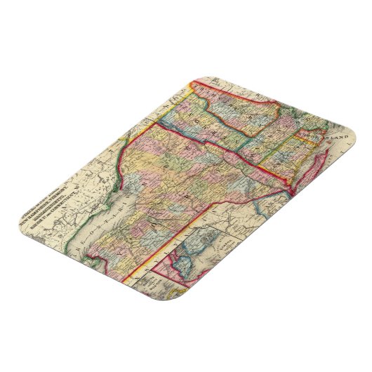 graafschap van de staten van New York Magneet (Linkerzijde)