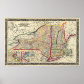 graafschap van de staten van New York Poster (Voorkant)