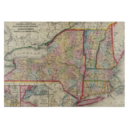 graafschap van de staten van New York Snijplank (Voorkant)