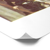 graafschap van graaf Orgaz door El Greco Poster (Hoek)