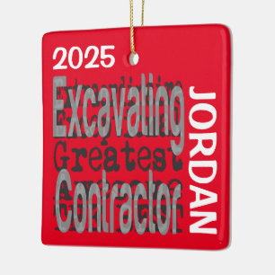 Graafwerkster Buitengewoon DOUANE Keramisch Ornament