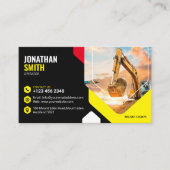 Graafwerkzaamheden, Bosbouw mulching, Landopruimin Visitekaartje (Voorkant)