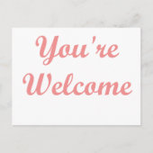 Graag gedaan! briefkaart (Voorkant)