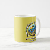 Graag gedaan. Internationale dag van de migranten Koffiemok (Voorkant rechts)