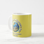 Graag gedaan. Internationale dag van de migranten Koffiemok (Voorkant links)