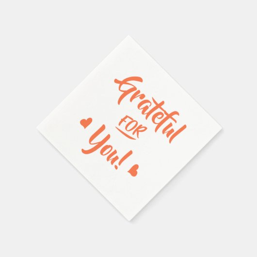 Graag voor u servet (Hoek)