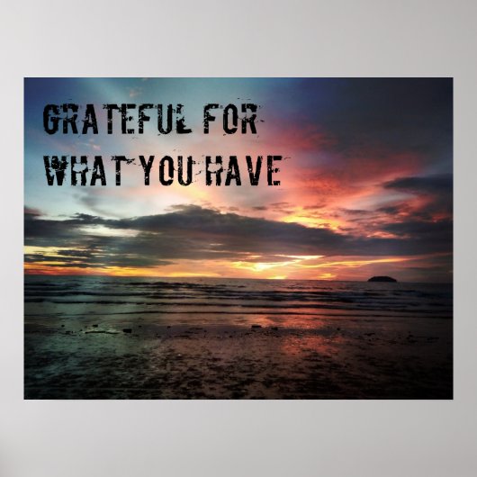 Graag voor wat u hebt poster (Voorkant)