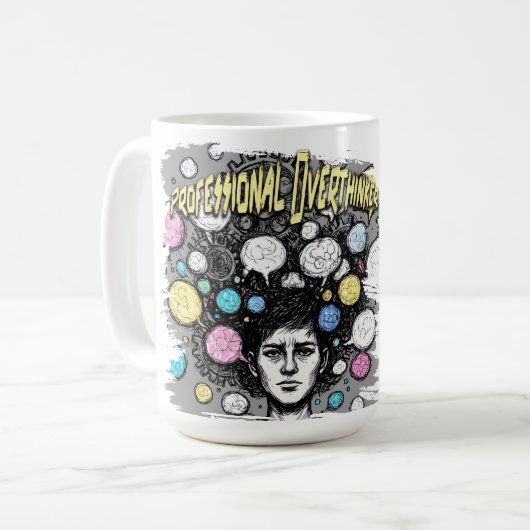 graaier grappig ontwerp koffiemok (Voorkant links)