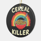 Graal Killer Mannen Food Pun True Crime Keramisch Ornament (Links)