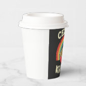 Graal Killer Mannen Food Pun True Crime Papieren Bekers (Rechts)