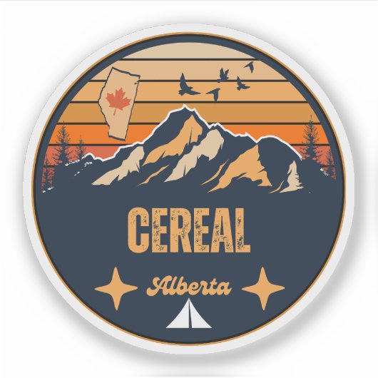 Graan, Alberta Sticker (Voorkant)