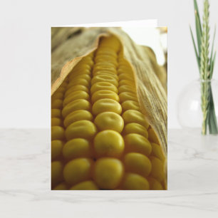 Graan dichte omhooggaande Greetingcard Kaart