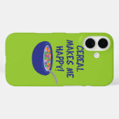 Graan maakt me blij iPhone Case (Achterkant (horizontaal))