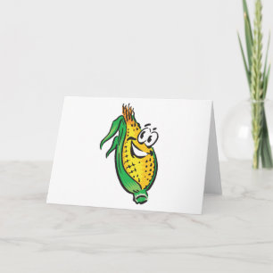 graan met een gelukkig gezicht kaart