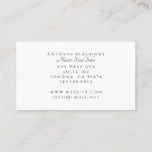 Graan zakken Brood Baker Visitekaartje (Achterkant)