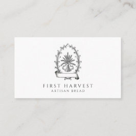  graan zakschachten van tarwebrood bakker visitekaartje