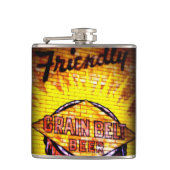 GraanBelt-erlenmeyer Heupfles (Voorkant)