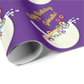 GraanBowl Kinder slaappover Birthday Party Cute Cadeaupapier (Rol Hoek)