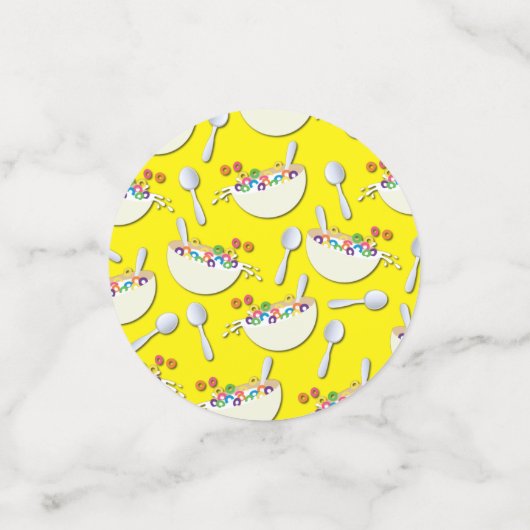 GraanBowl Kinder slaappover Birthday Party Cute Confetti (Kleine voorkant)