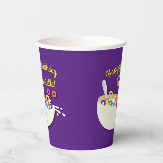 GraanBowl Kinder slaappover Birthday Party Cute Papieren Bekers (Links)