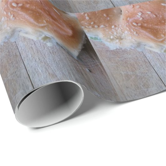 Graanbrood op Houden Shelf, gezonde voeding, Rolls Cadeaupapier (Rol Hoek)