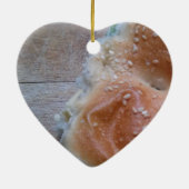 Graanbrood op Houden Shelf, gezonde voeding, Rolls Keramisch Ornament (Achterkant)