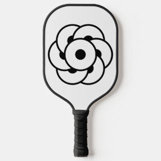 Graancirkel Bloem - Geometrische Kosmische Kunst Pickleball Paddle