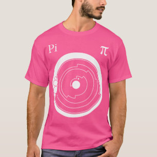 Graancirkel Kunst Wit - Pi T-shirt