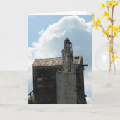 graanelevator verticaal kaart (Gele Bloem)