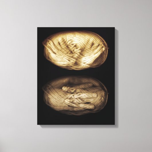 Graanhanden 2013 canvas afdruk (Voorkant)