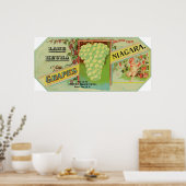 Graanlabel meer van Keuka Niagara Poster (Keuken)