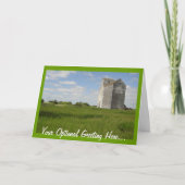 Graanlift Kaarten Manitoba Landschap Prints (Voorkant)