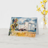 Graanlift, Kansas | Robert Johnson Kaart (Gele Bloem)