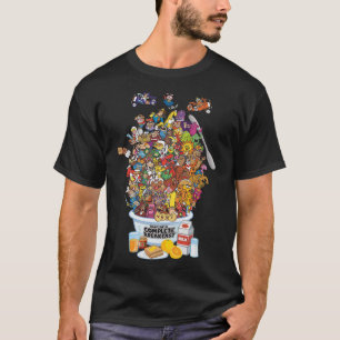 Graanmascots - Deel van een volledige ontbijt! Es T-shirt