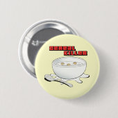 graanmoordenaar ronde button 5,7 cm (Voorkant /achterkant)