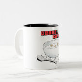 graanmoordenaar tweekleurige koffiemok (Voorkant links)